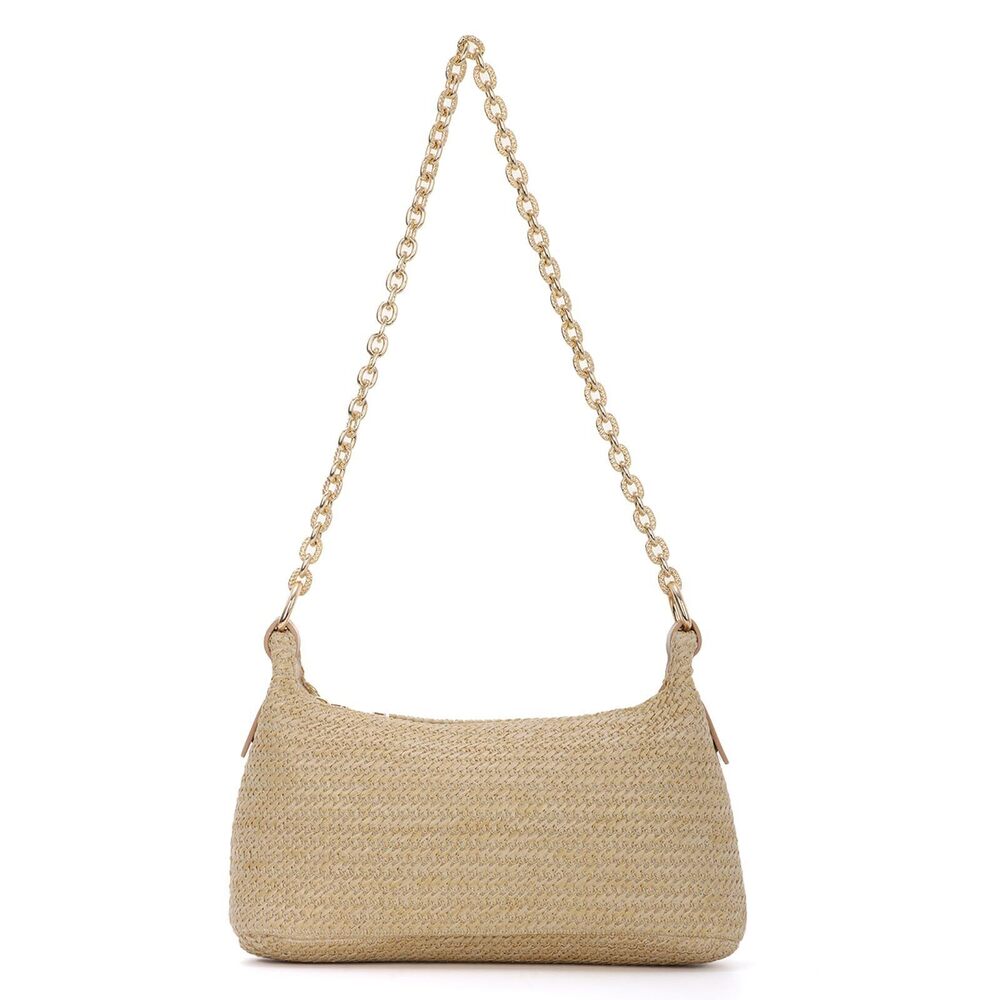 1597 Straw Shoulder Bag Woven Tote Handbag Summer Beach Bag VacationTravel
